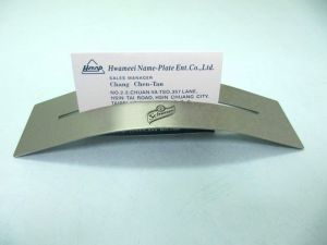 Stainless  Steel  Name-Card  Block