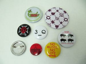 Tinplate  printing  Combination  badge